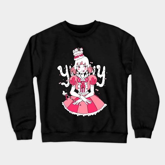 Candy Witch Crewneck Sweatshirt by riadoodles